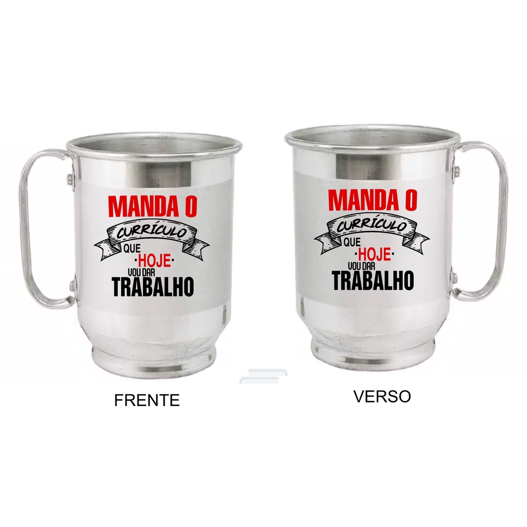 Caneca Aluminio Personalizada