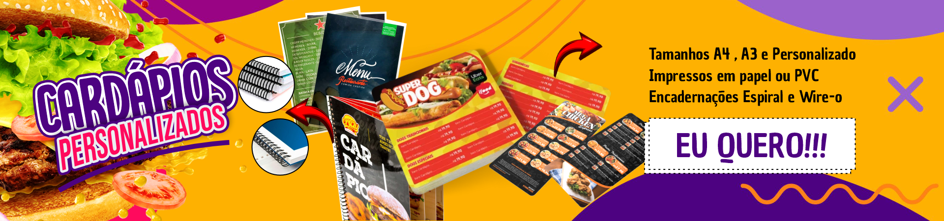 Cardápios