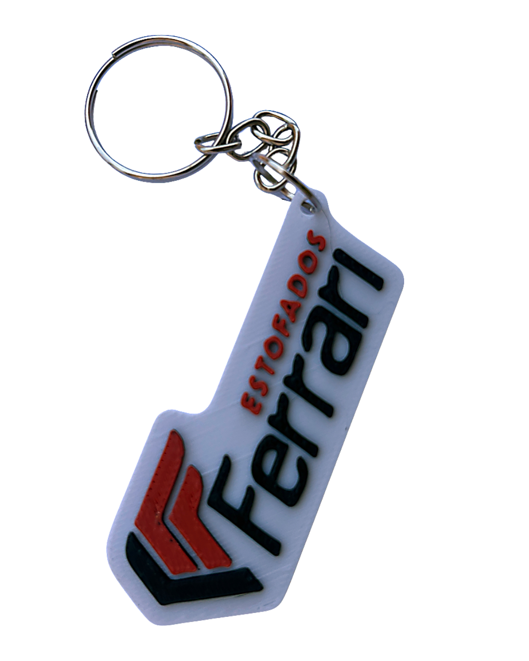 Chaveiro Personalizado Impressão 3D Acessórios - 2,7 x 7,0 x 0,3 cm - 3 Cores