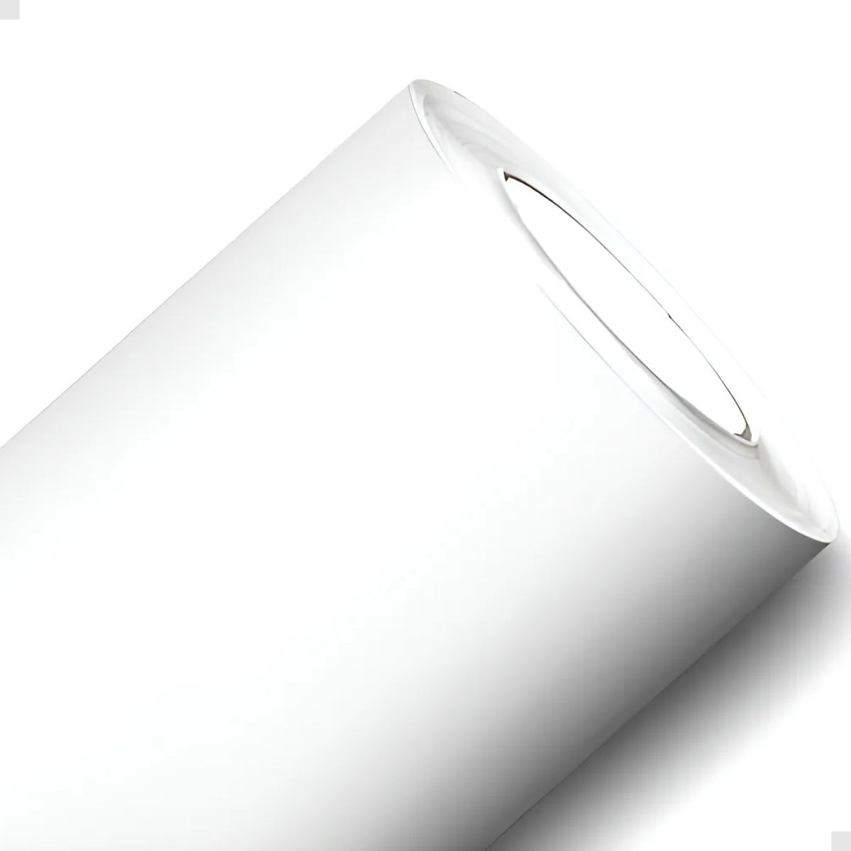 Adesivo Vinil Branco Envelopamento Geladeira Móveis 10m X 1m Cor Branco fosco Printoriah