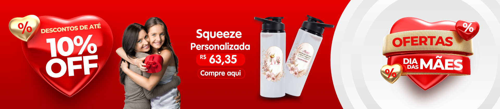 Squeeze dia das mães