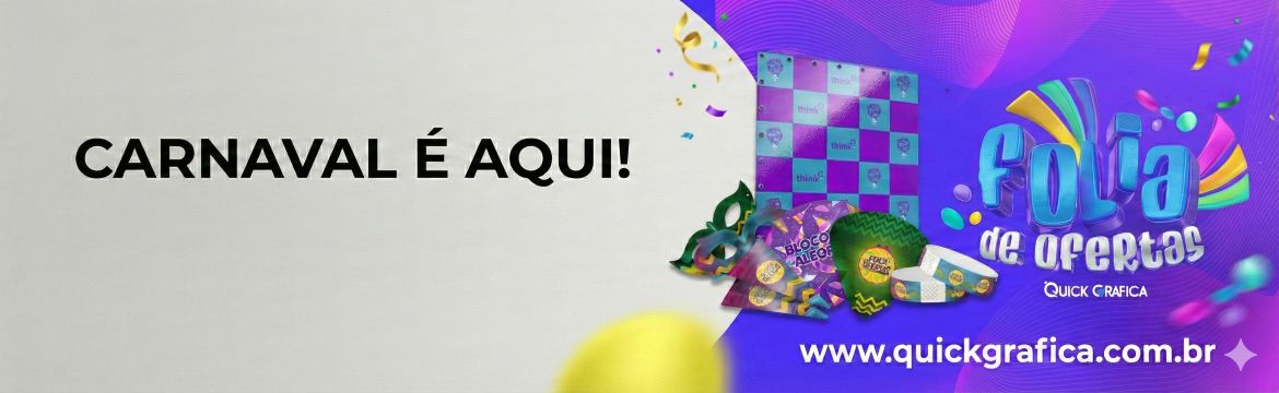 Impressos Personalizados para o Carnaval | Gráfica Online