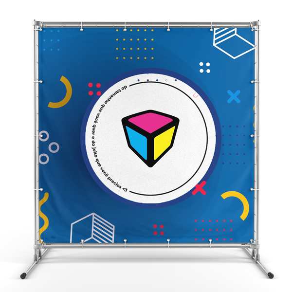 Lona 280g Fosca com Ilhós