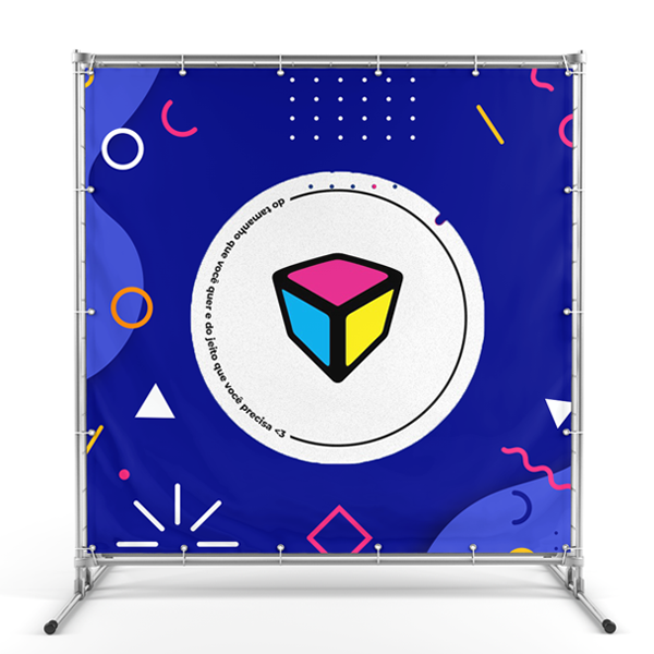 Lona 380g Brilho com Ilhós