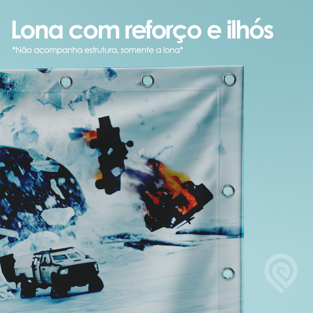 Lonas Grandes Formatos - Com reforço + ilhós