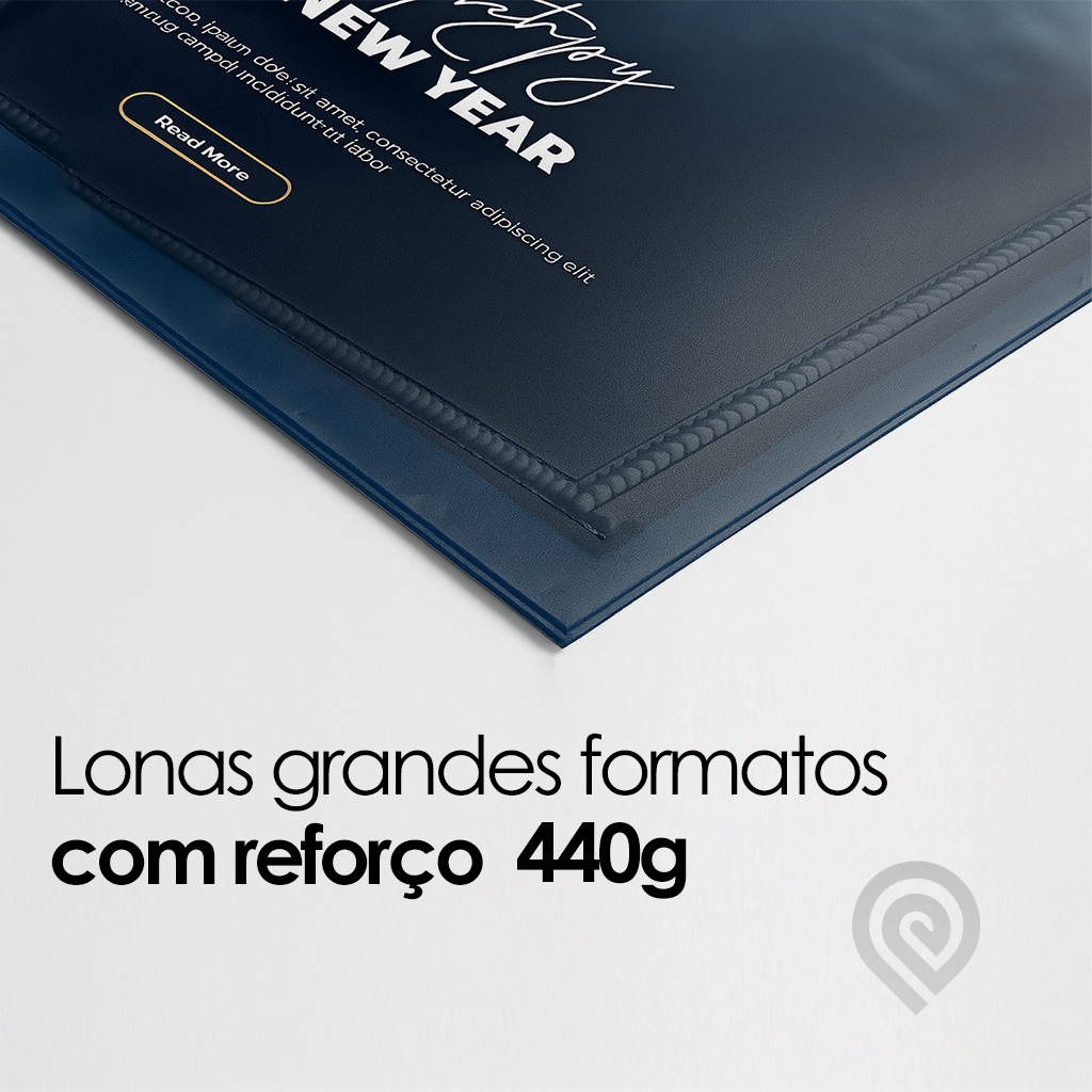 Lonas Grandes Formatos - Com Reforço