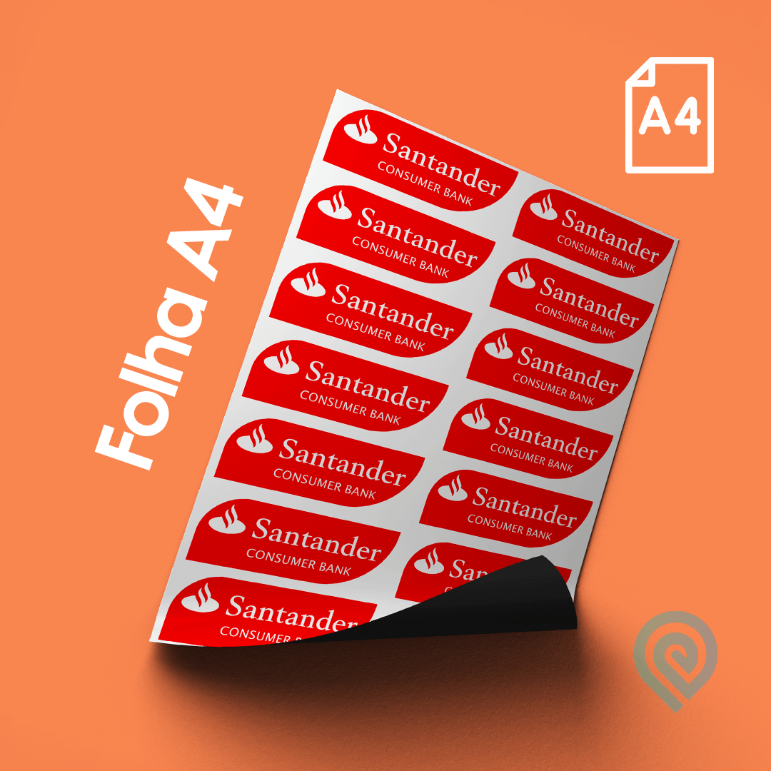 Cartela de Adesivos Blackout com Recorte - A4