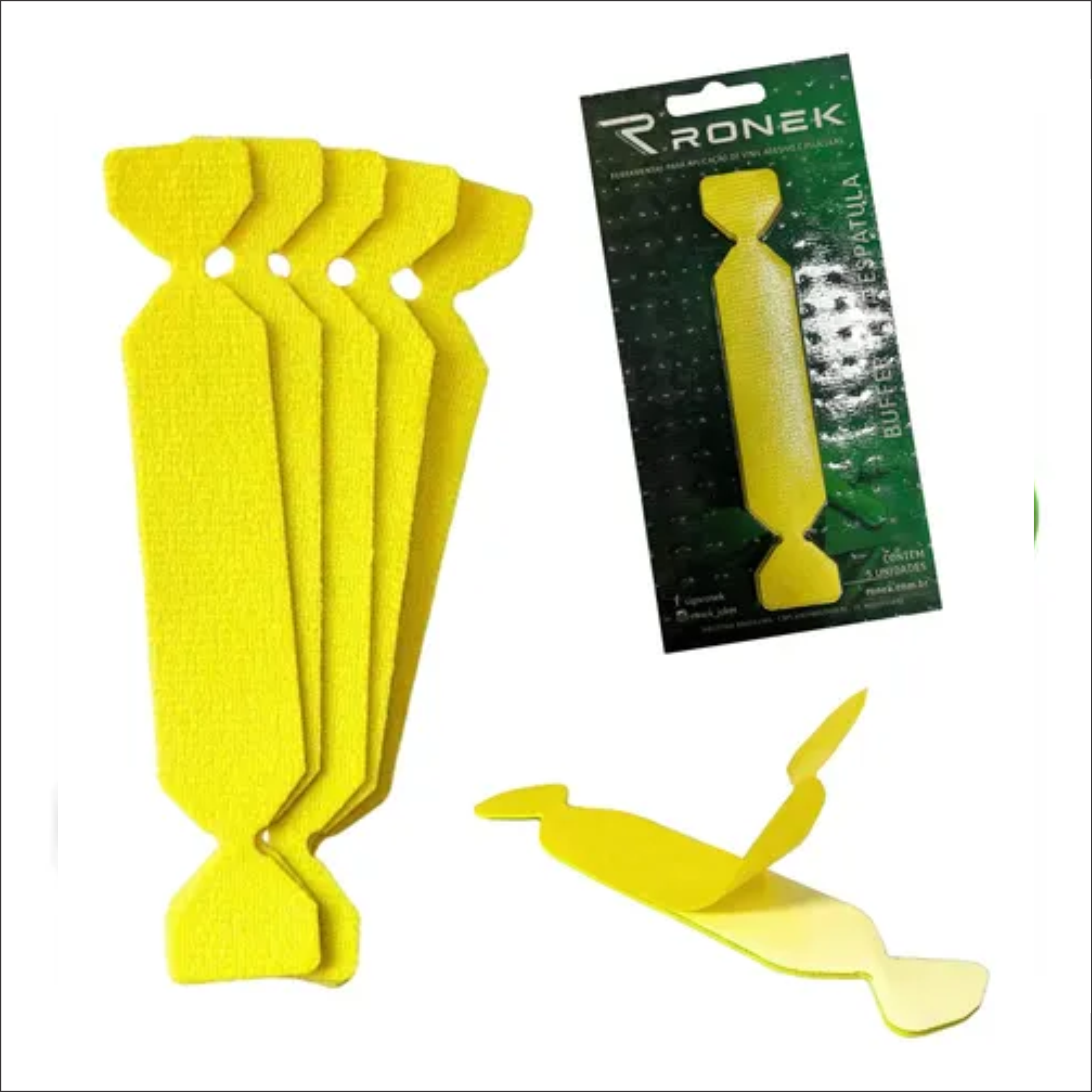 Feltro Protetor De Espátulas Joker Buffer Black Com 20cm - 5 unid - 1024