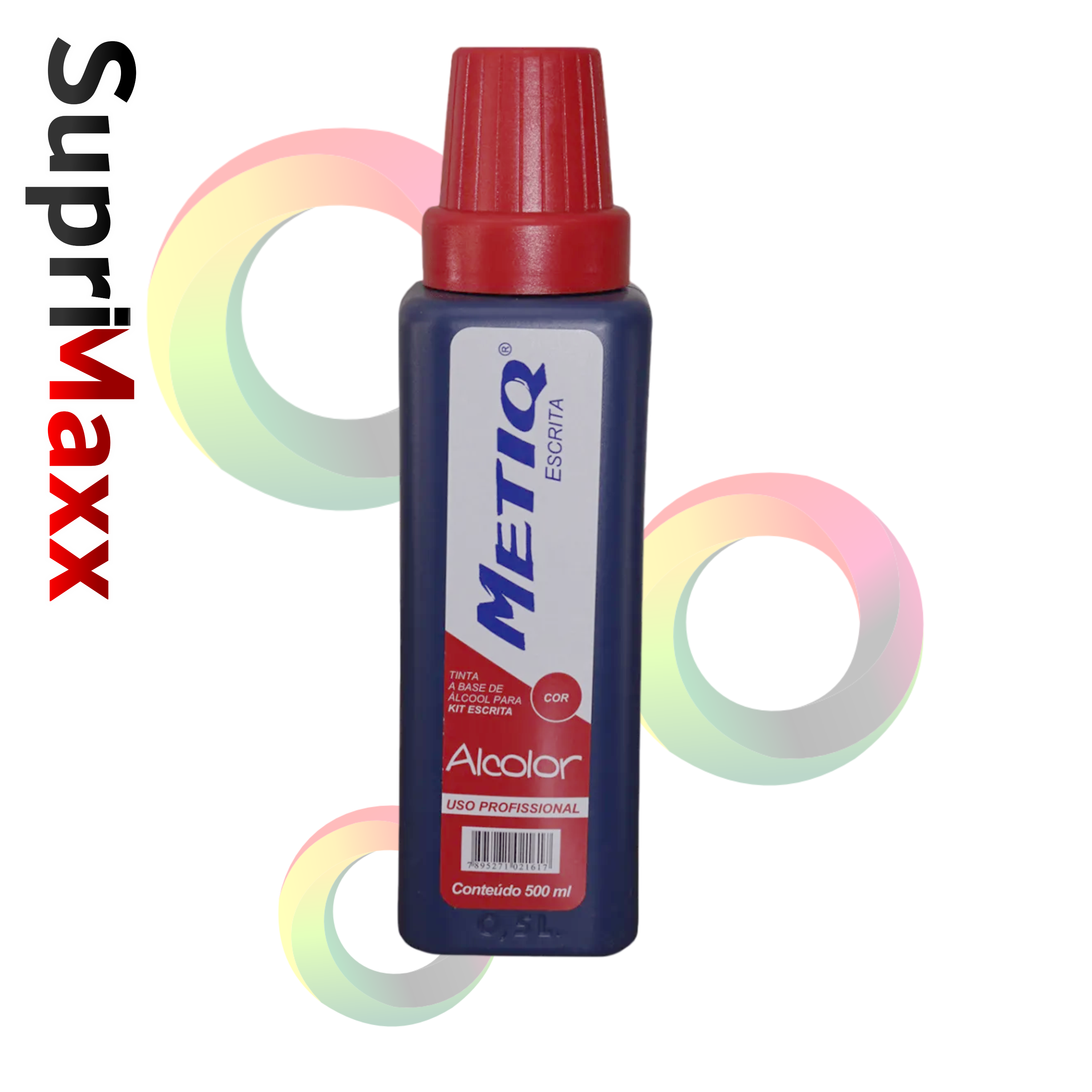 TINTA ESCRITA ALCOLOR METIQ 500ML