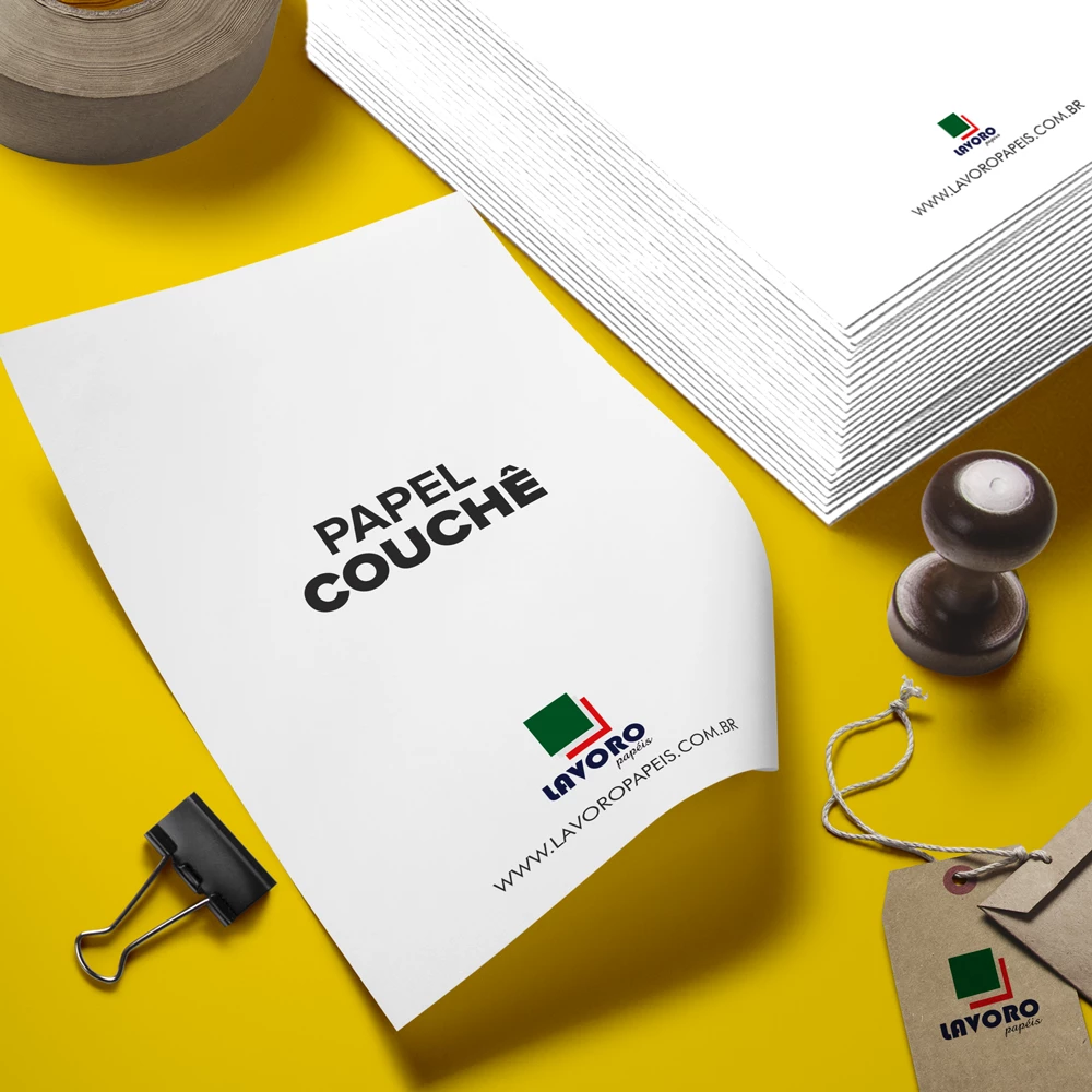 IMPRESSÃO EM PAPEL COUCHE 170