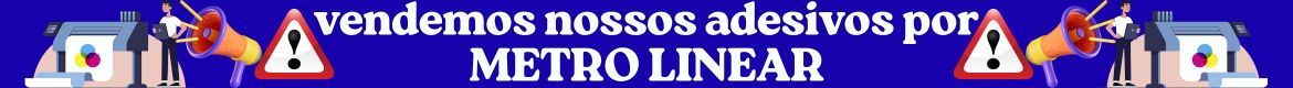 Bannaer Metro linear adesivos