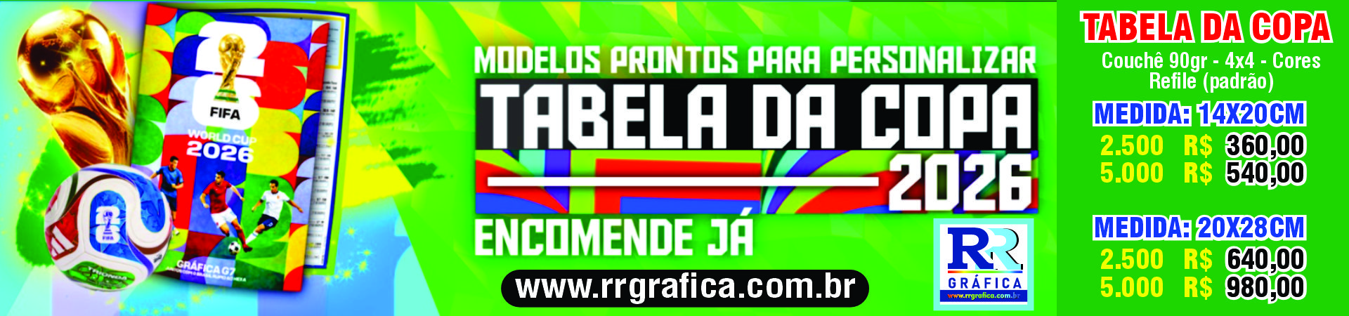 TABELA DA COPA