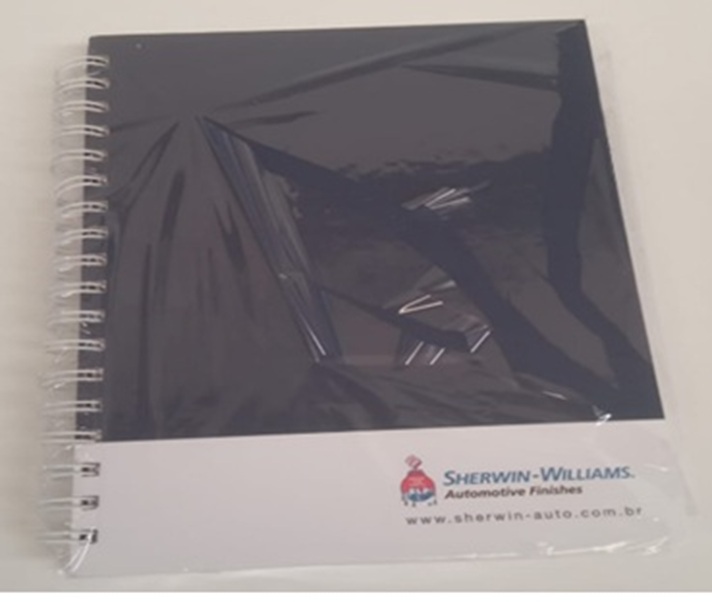 492 - Caderno Capa Dura Espiral