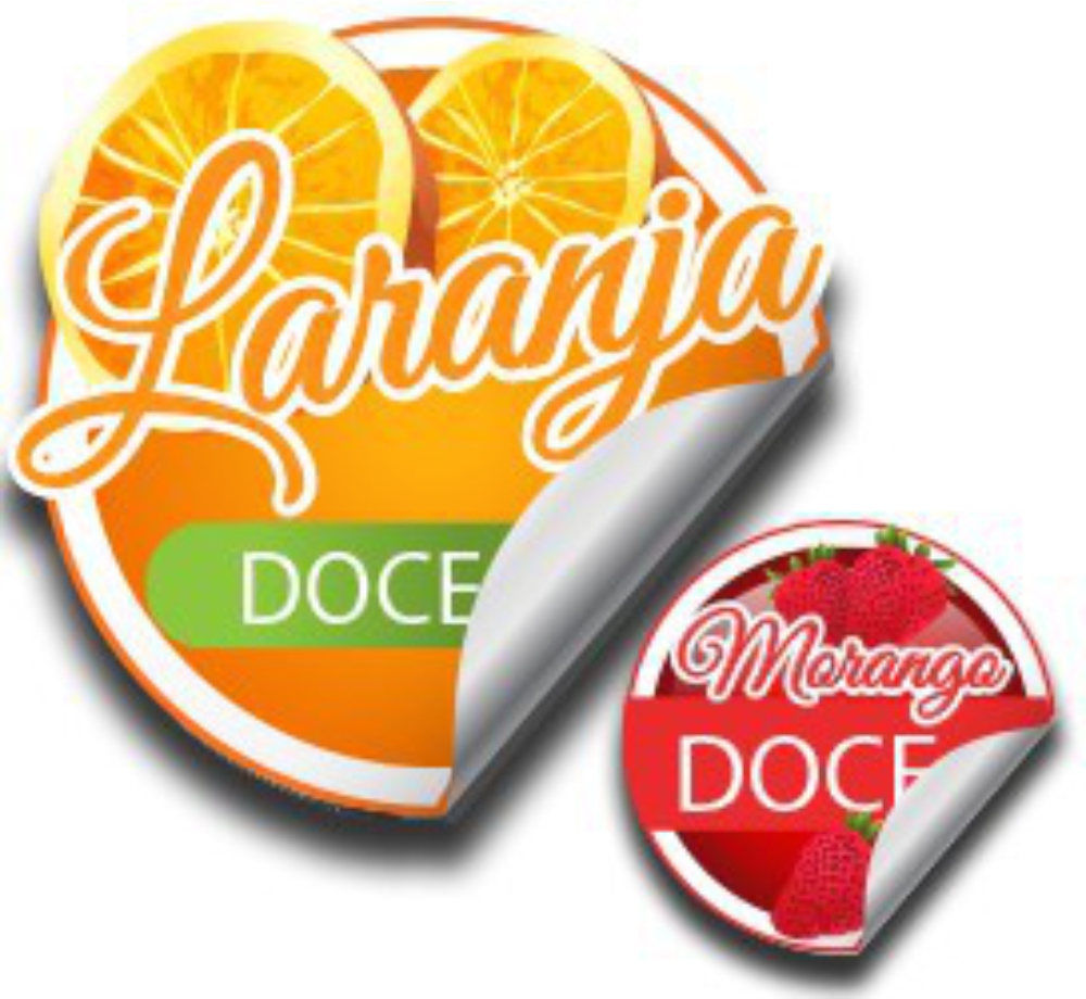 Adesivo Redondo 3x3cm