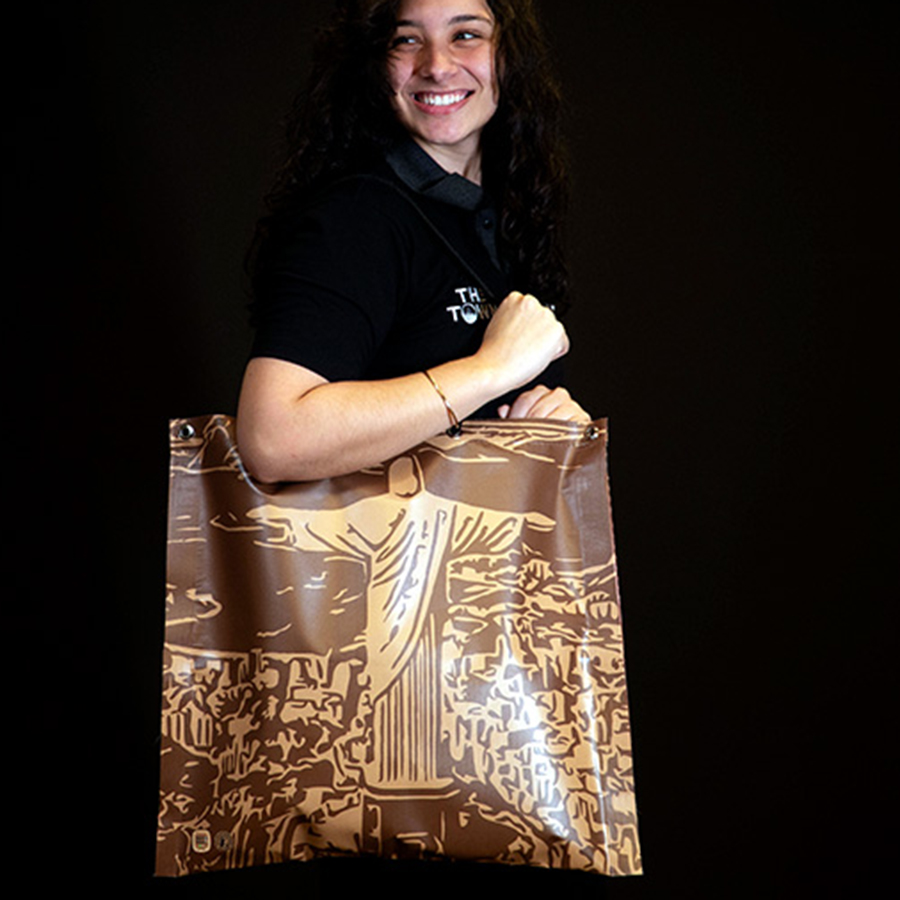 Charmosa Bolsa Design Exclusivo - Estampa Caramelo