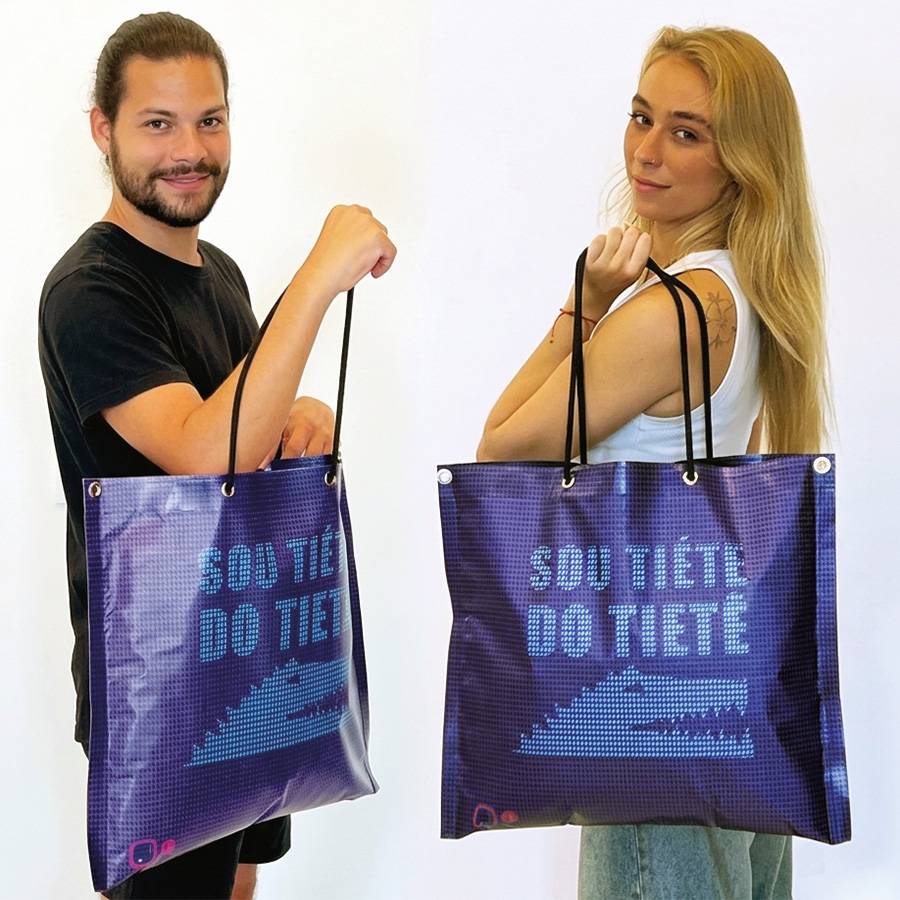 SOU TIÉTE DO TIETÊ - Curiosa Bolsa Design Exclusivo - São Paulo