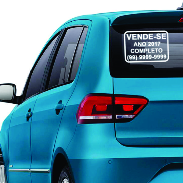 Adesivo recorte Vende-se p/ Vidro de Veículo