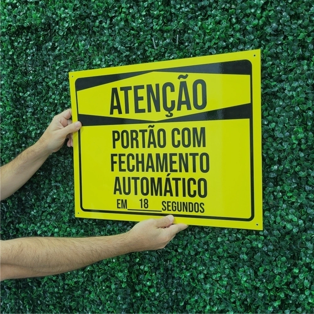 PLACA PVC A3 C/ ADESIVO VINIL 4X0 + FITA 3MM FIXAÇÃO