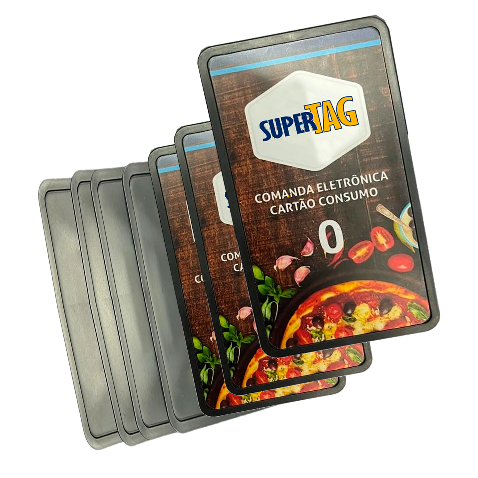 Comanda de Plástico Rígido PVC para Padaria - Lanchonete - Restaurante