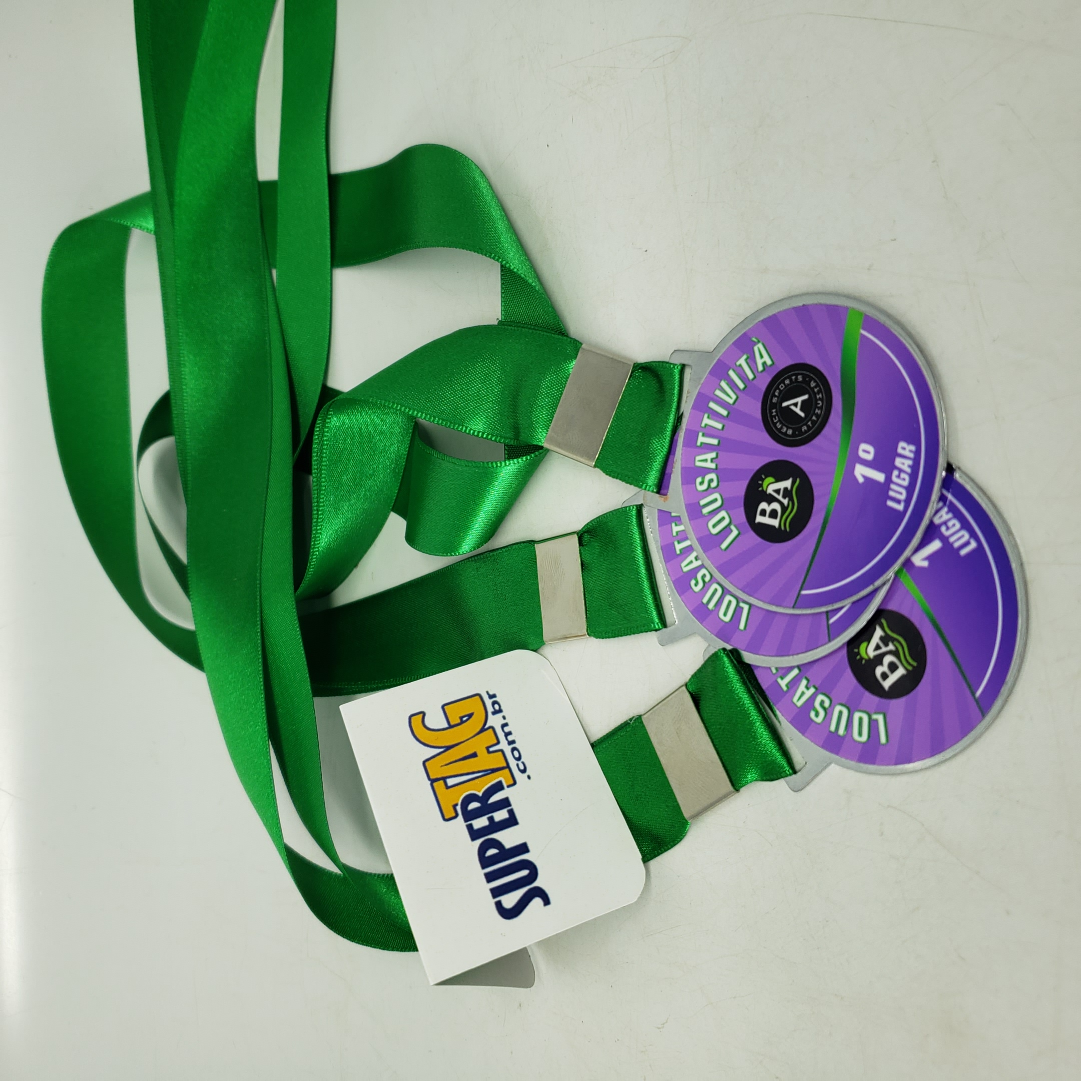 Medalha de Chapinha de Metal Personalizada