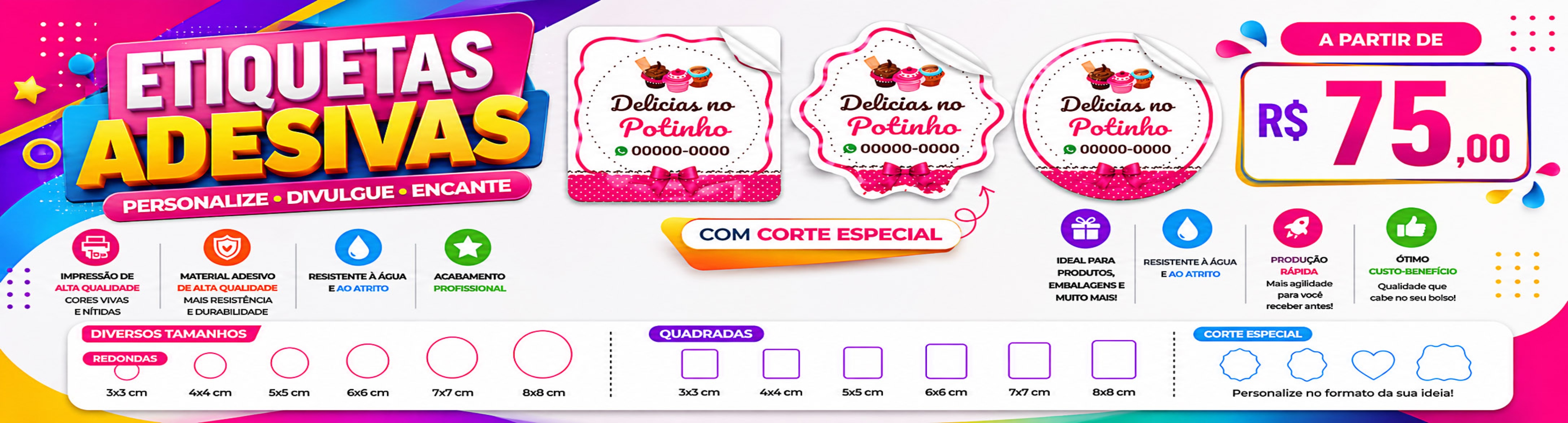 Etiquetas Adesivas