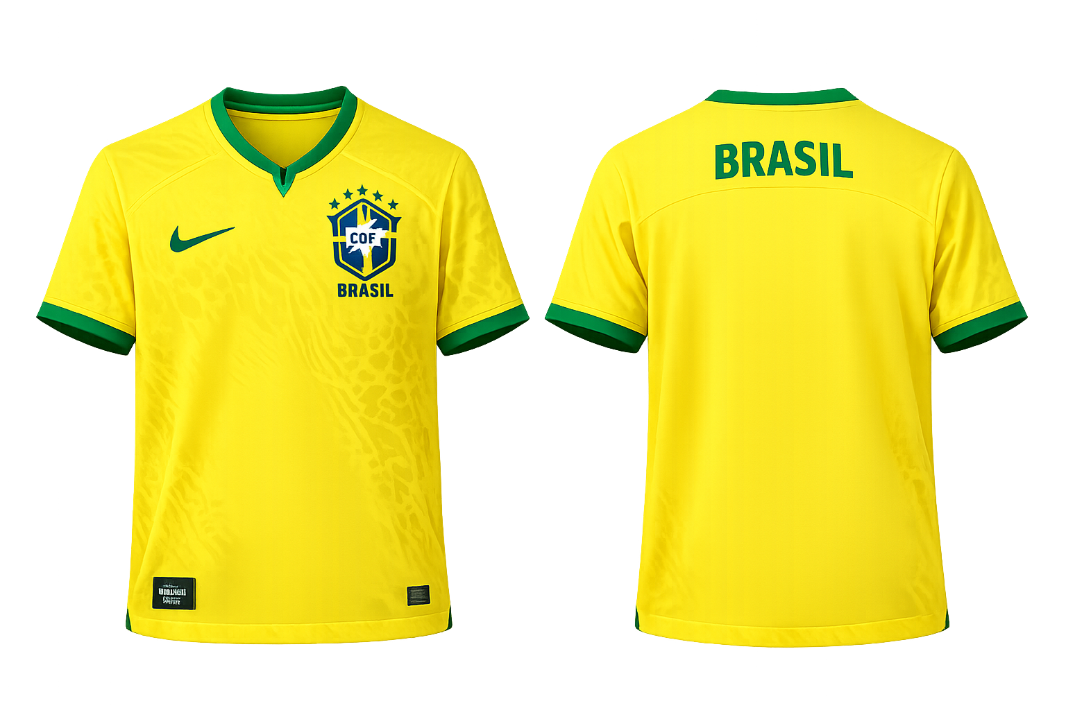 Camisa Seleção Brasileira Personalizada