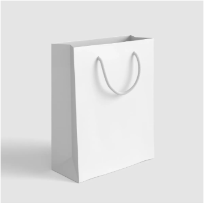 Sacola papel brilho 180g