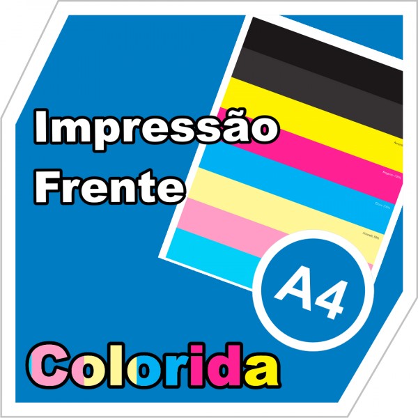 IMPRESSÃO A4 COLORIDA