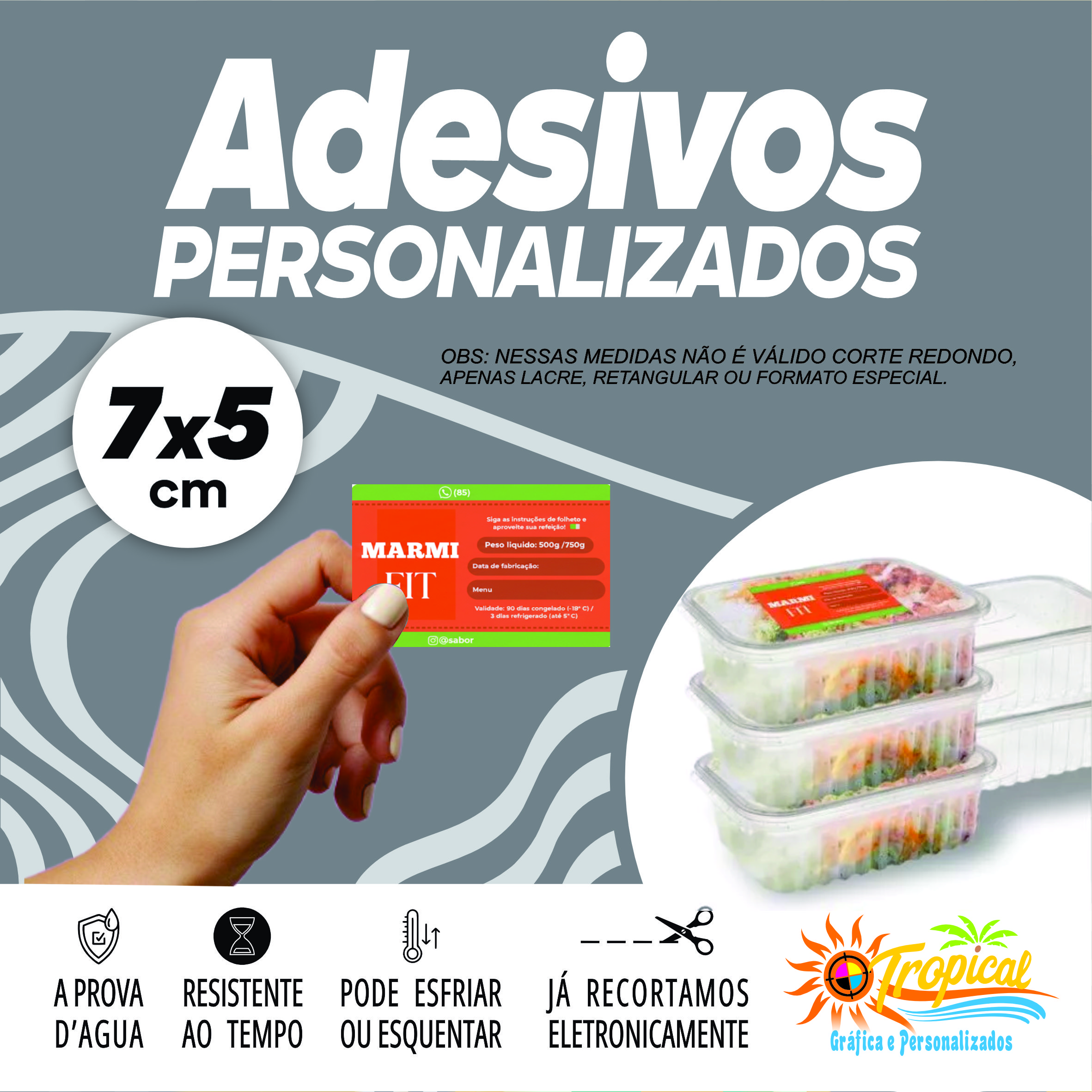 Adesivo 5x7