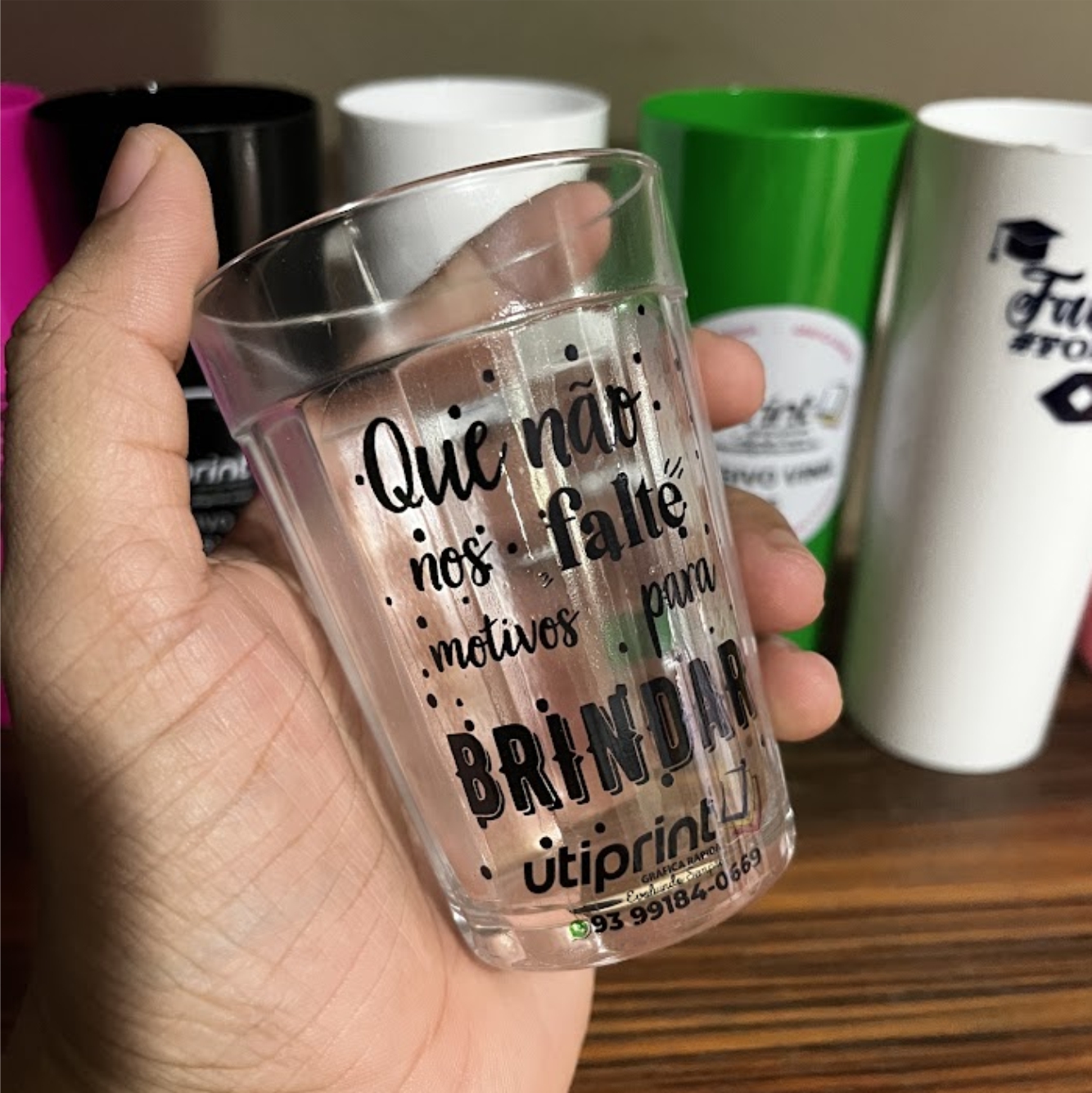 Kit 12 copos americano personalidos