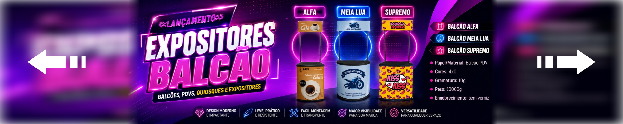 BALCÕES PDVS
