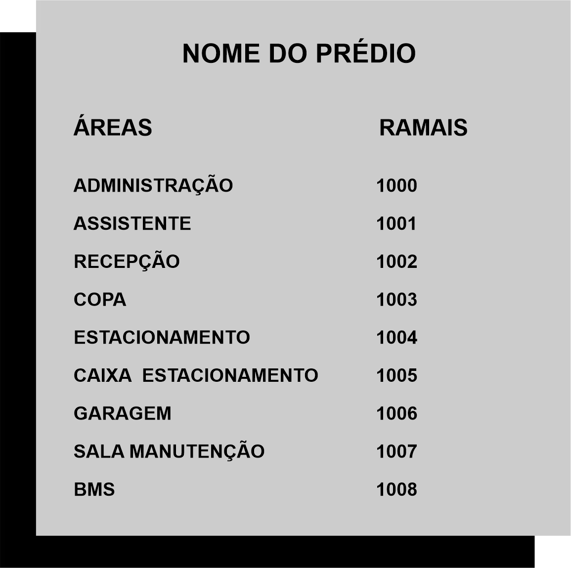 PLACA RAMAIS