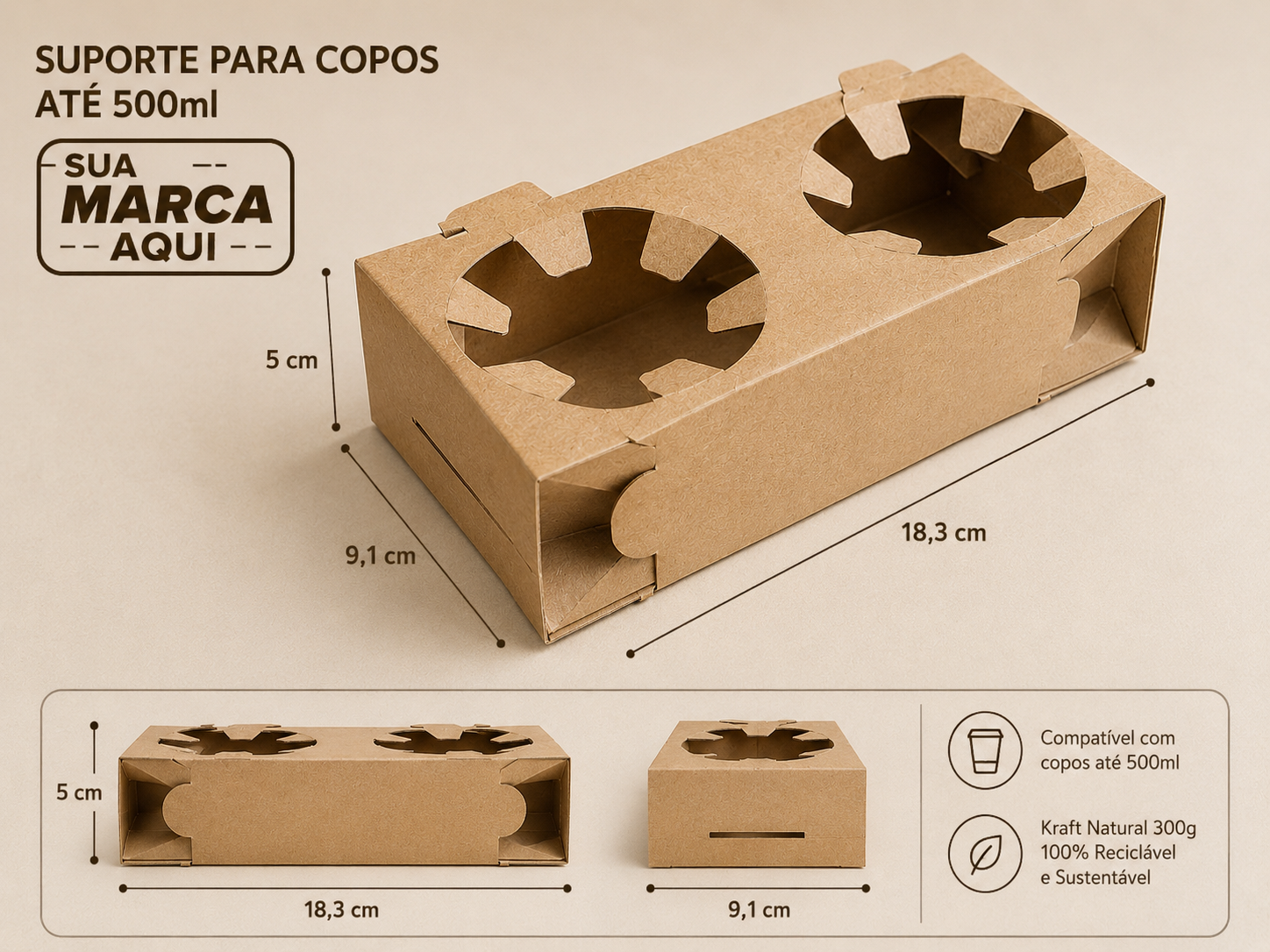 Suporte para copos