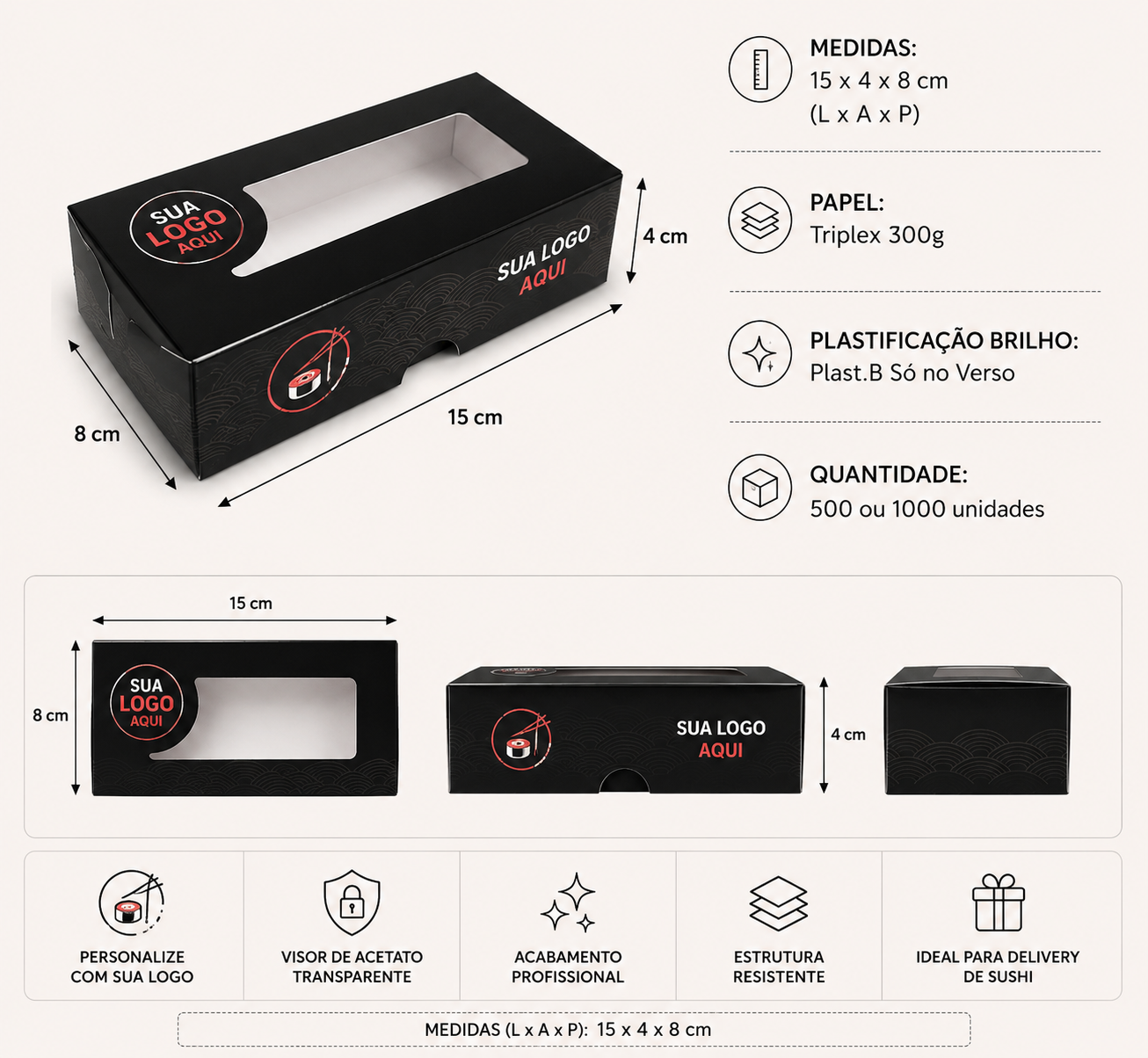 Caixa Sushi - DELIVERY