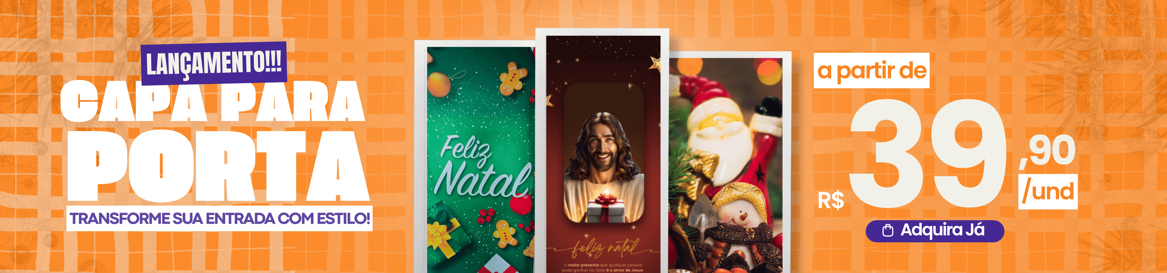 CAPA PORTA DECORATIVA