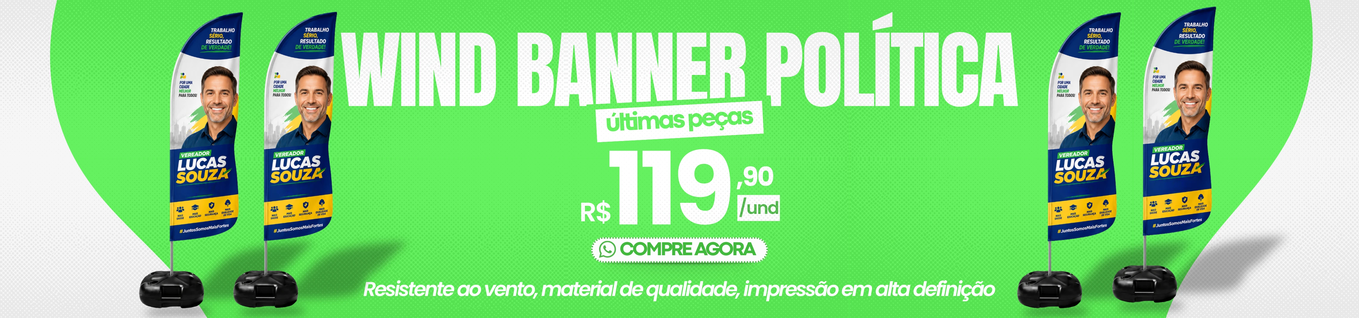 Wind Banner Politica