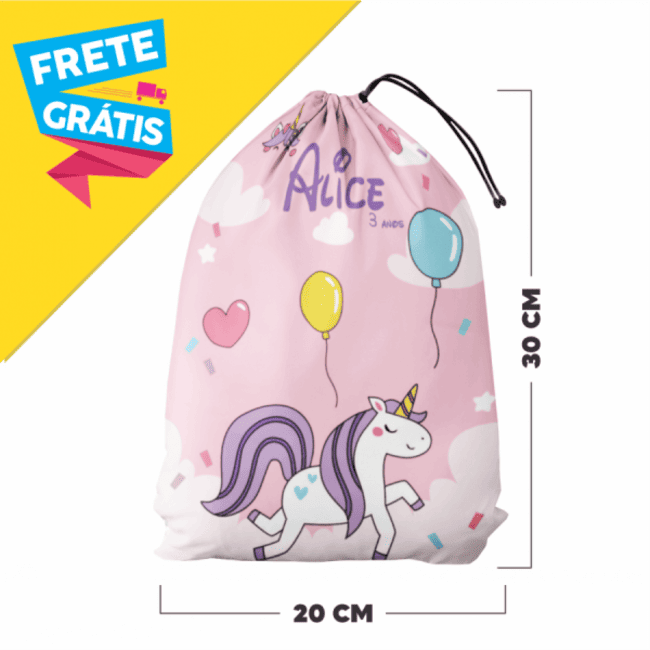 SACOLINHA SURPRESA PERSONALIZADA