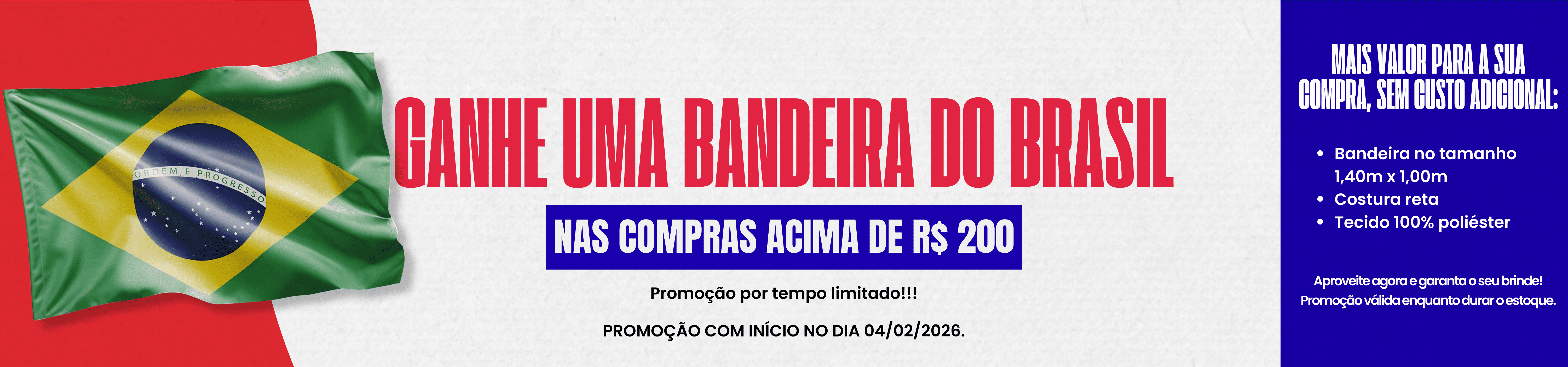 Brinde Bandeira