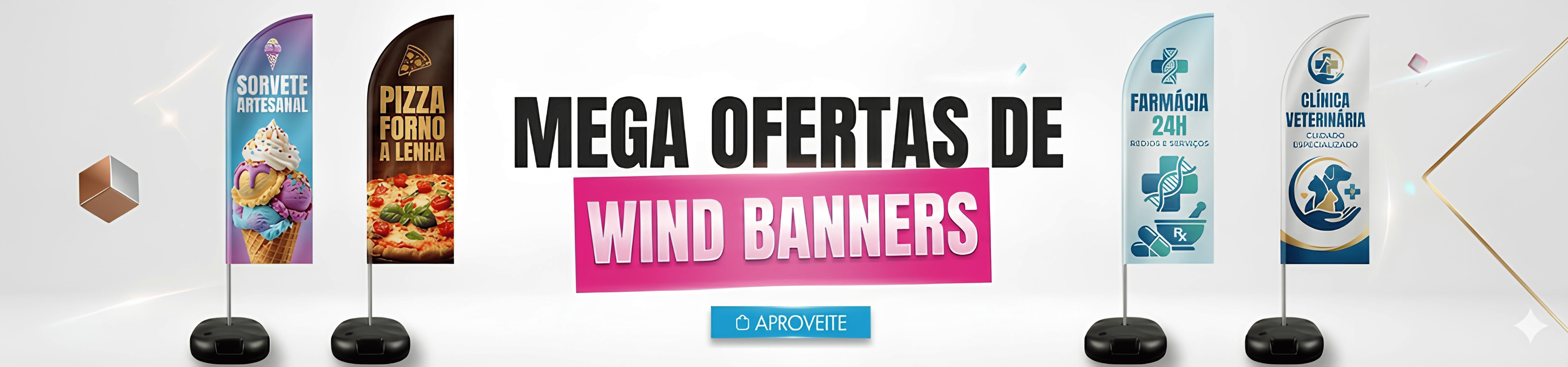 Mega Ofertas Wind Banner