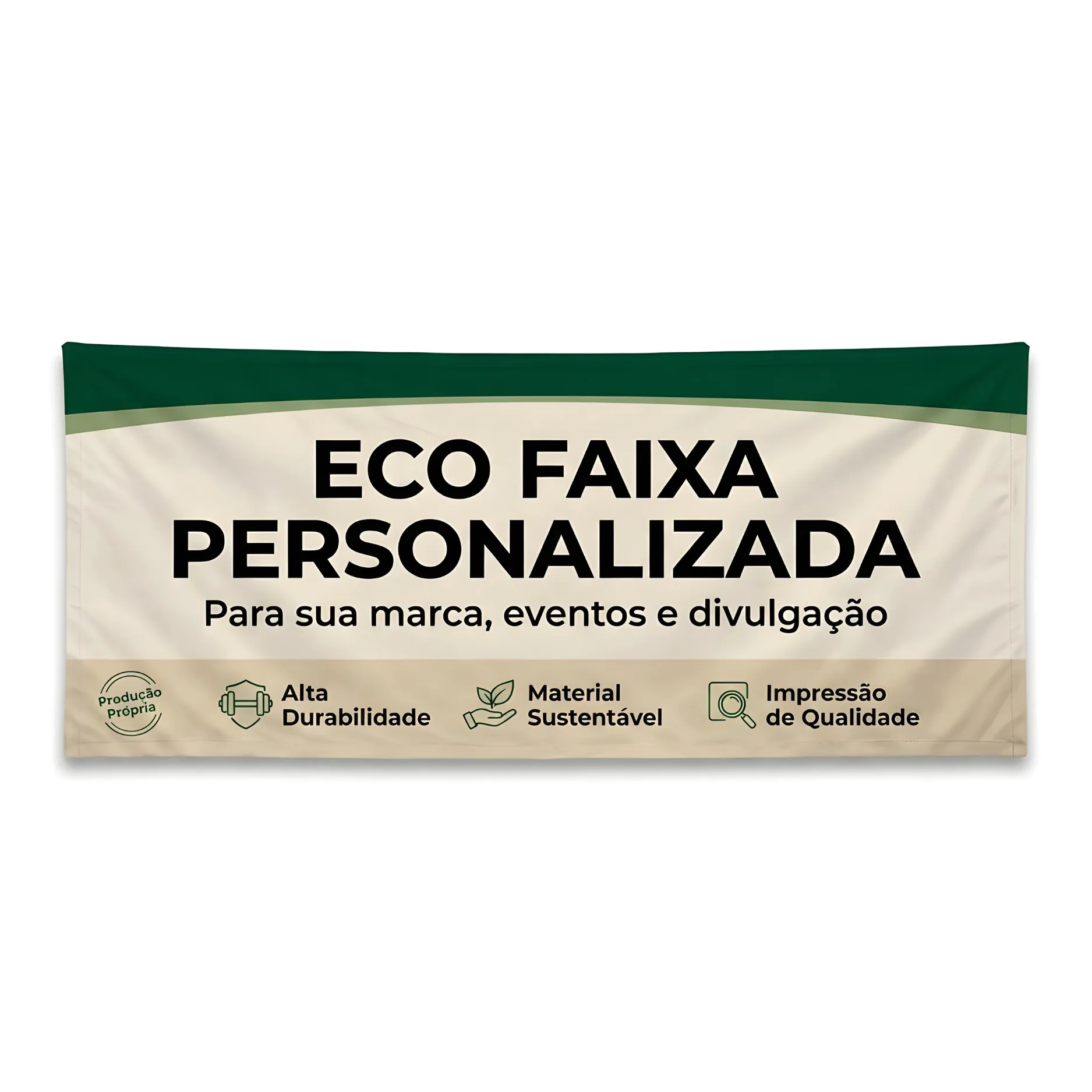 ECO Faixa HD Tamanho Personalizado