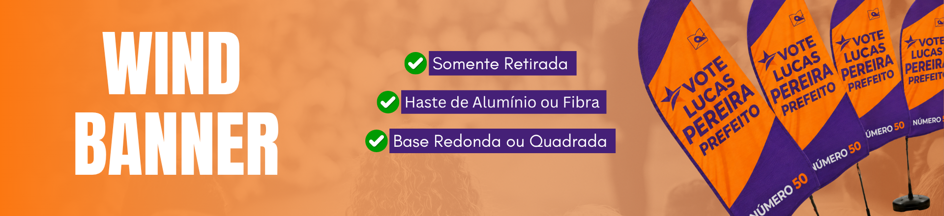 Wind Banner Eleição 2026