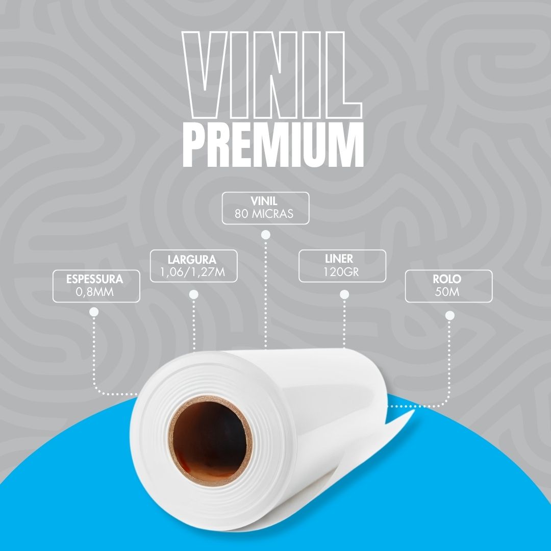 ROLO DE VINIL ADESIVO 1,06M OU 1,27M 0,08 MICRAS FOSCO OU BRILHO FRETE ...