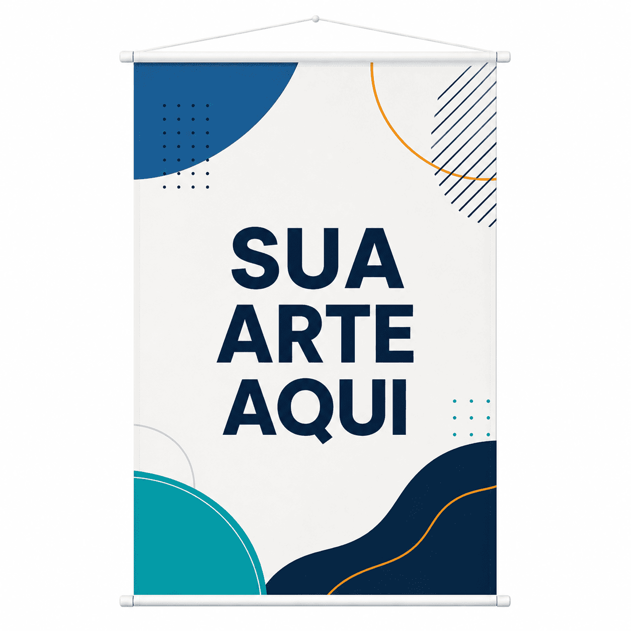BANNER TECIDO 70CM