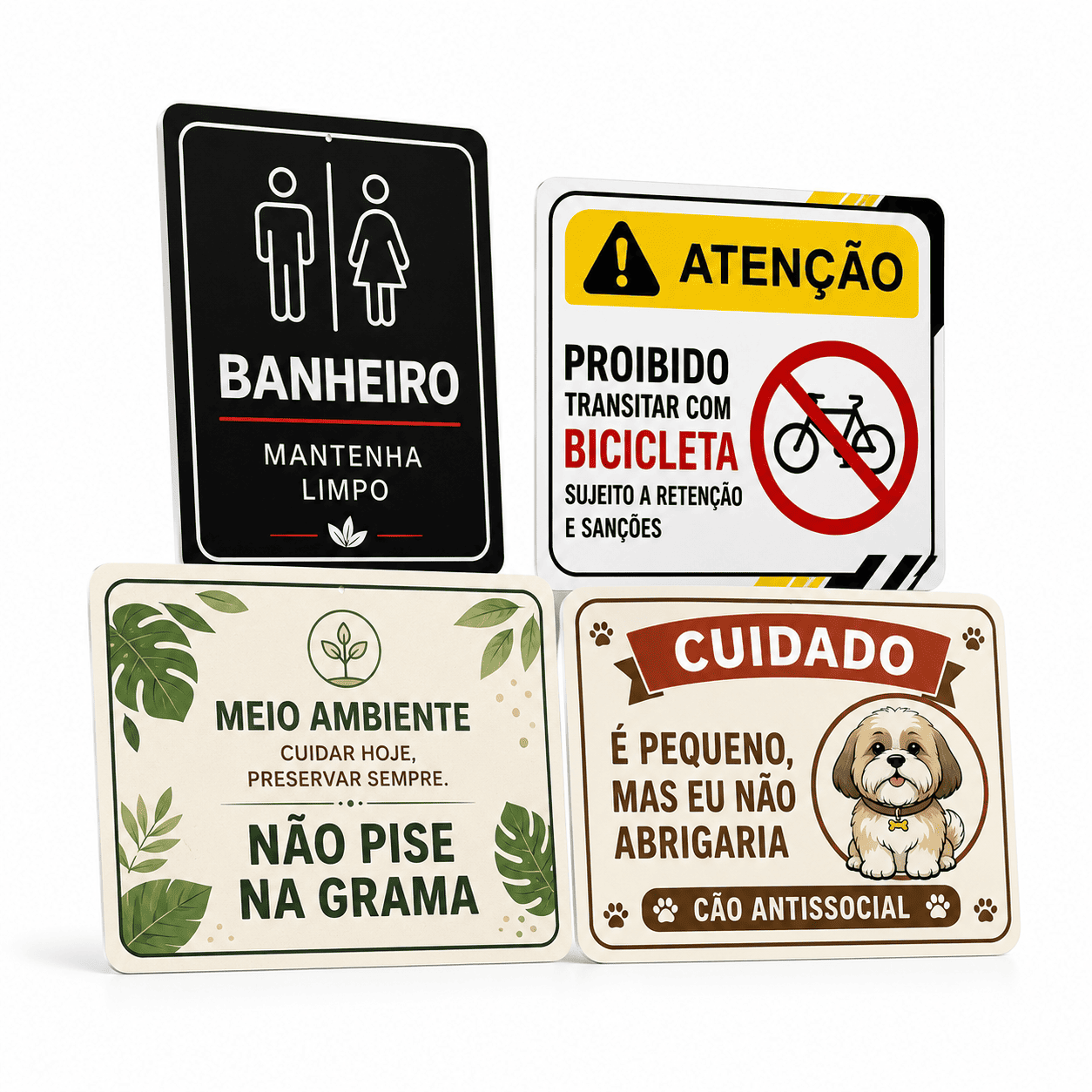 PLACA PS 50CM X 40CM