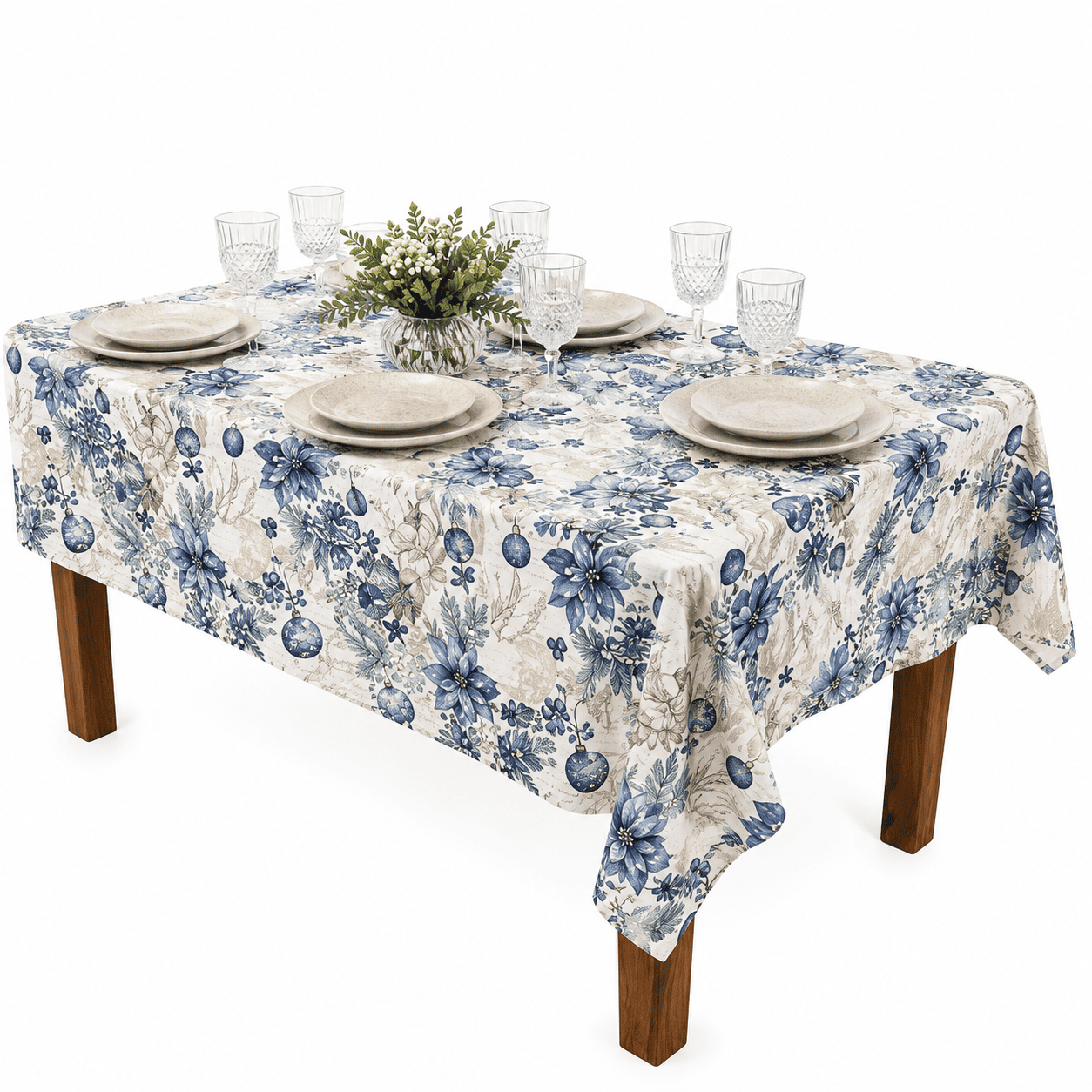 TOALHA DE MESA QUADRADA 1.40M X 1.40M