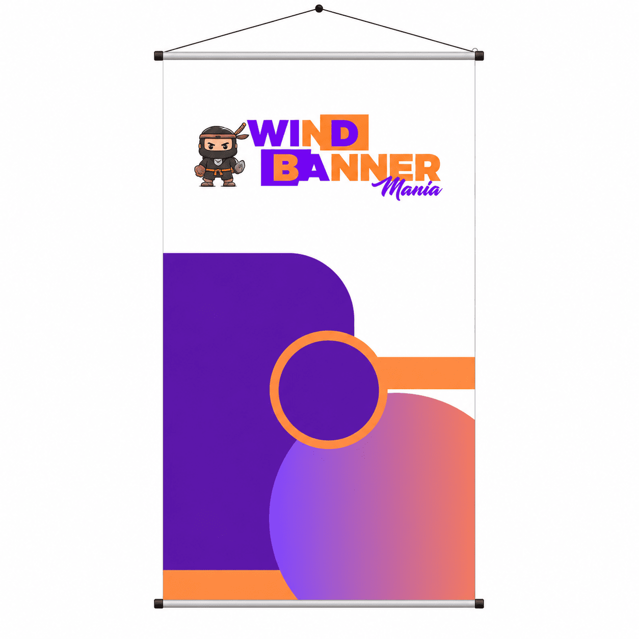 BANNER EM LONA 100CM PERSONALIZADO