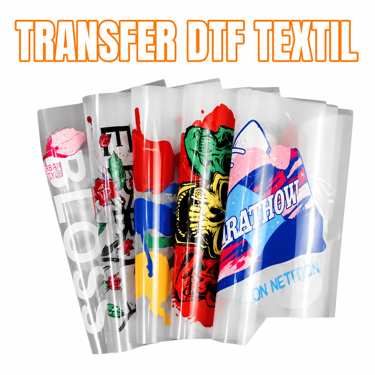 TRANSFER DTF TÊXTIL A3 PERSONALIZADO