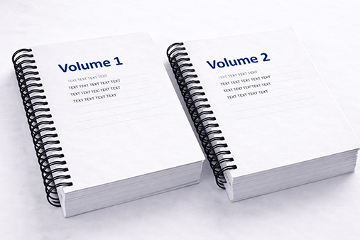 Divisao de apostilas por volumes