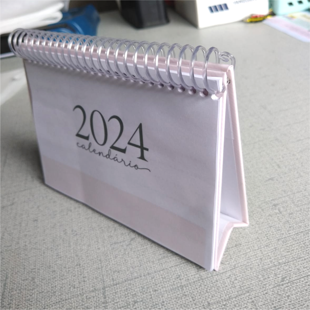 Calendário de Mesa Personalizado
