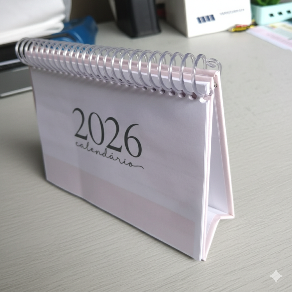 Calendário de Mesa Personalizado